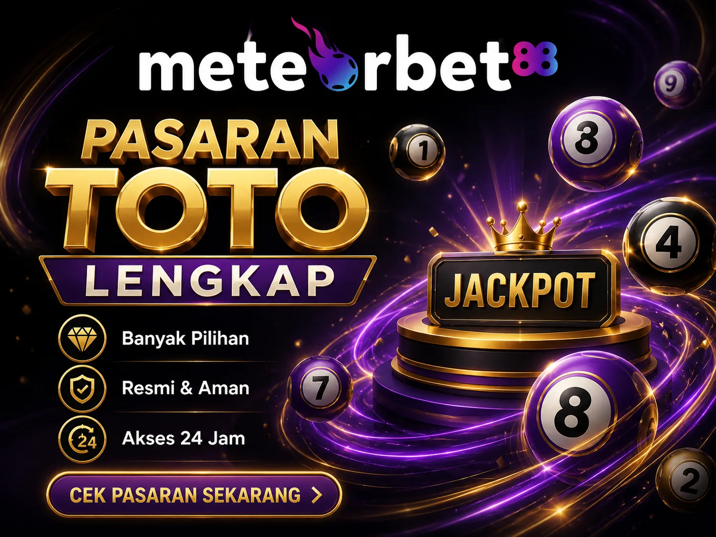Pasaran Toto Meteorbet88 Lengkap